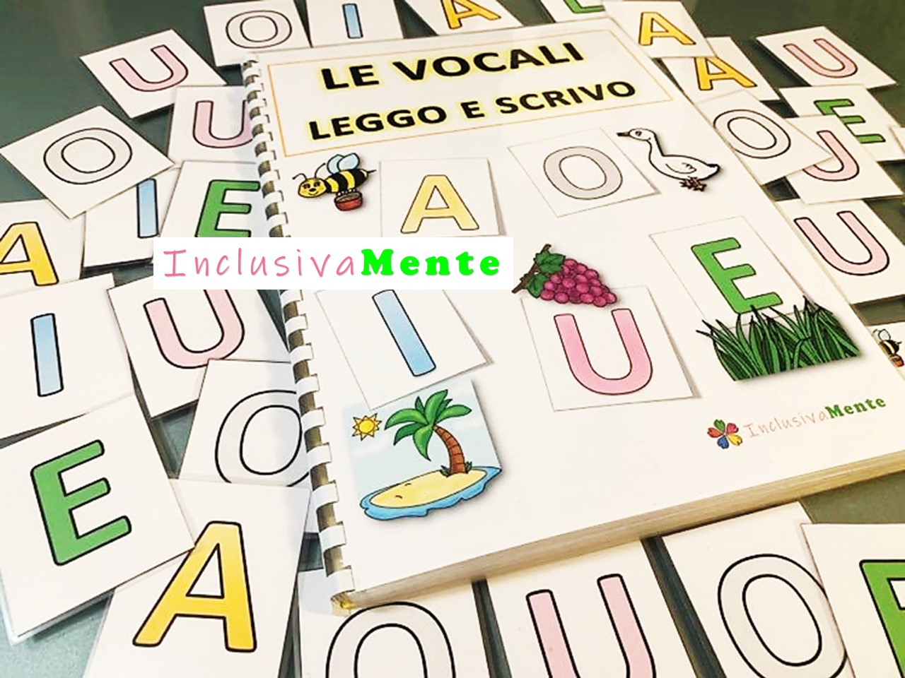 Si Può Avere Con Due Vocali Le vocali- leggo e scrivo - InclusivaMente